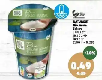 PENNY Naturgut Bio Saure Sahne Angebot