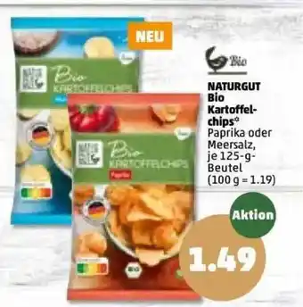 PENNY Naturgut Bio Kartoffel-chips Angebot