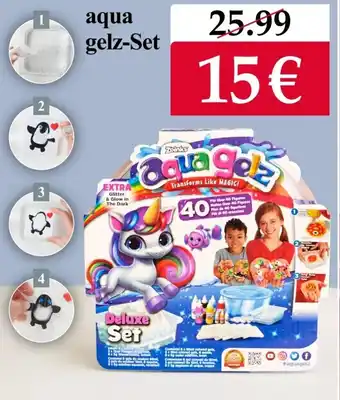 Woolworth Aqua Gelz Set Angebot