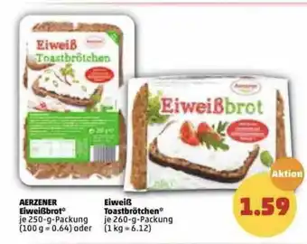 PENNY Aerzener Eiweißbrot Eiweiß Toastbrötchen Angebot