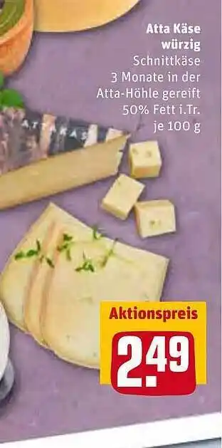 REWE Kaufpark Atta Käse Würzig Angebot