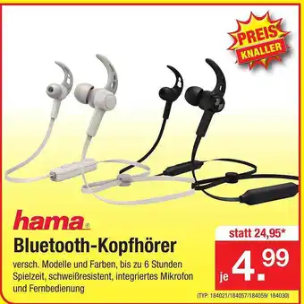 Zimmermann Hama Bluetooth-kopfhörer Angebot