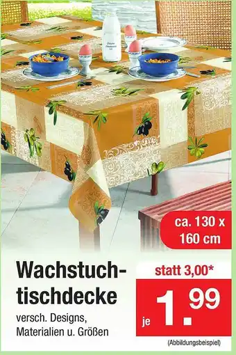 Zimmermann Wachstuch-tischdecke Angebot