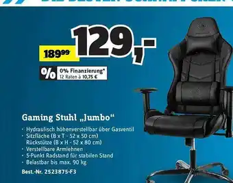 Conrad Gaming Stuhl Angebot