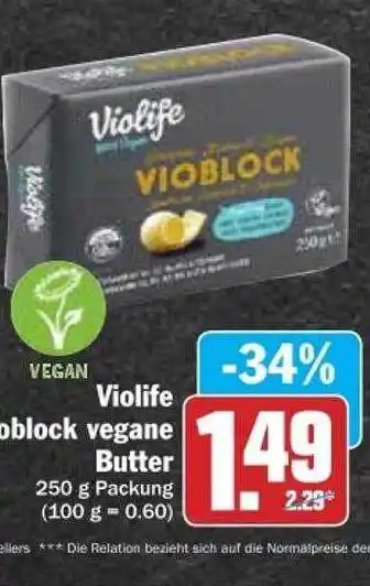 dodenhof Violife Vioblock Vegane Butter Angebot