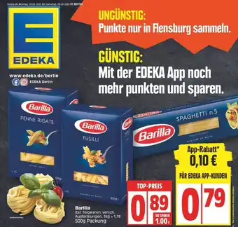 Edeka Barilla Angebot