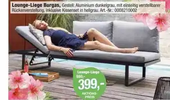 Opti Wohnwelt Lounge Liege Burgas Angebot