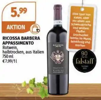 Müller Ricossa Barbera Appassimento Angebot