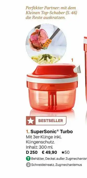 Tupperware Supersonic Turbo Angebot