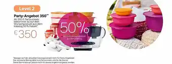 Tupperware Party-angebot 350 Angebot