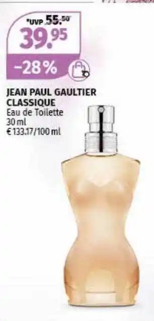 Müller Jean Paul Gaultier Classique Eau De Toilette Angebot