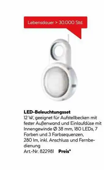 Hellweg Led-beleuchtungsset Angebot