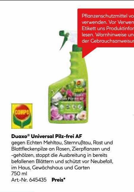 Compo Duaxo Universal Pilz-frei Af Angebot bei Hellweg