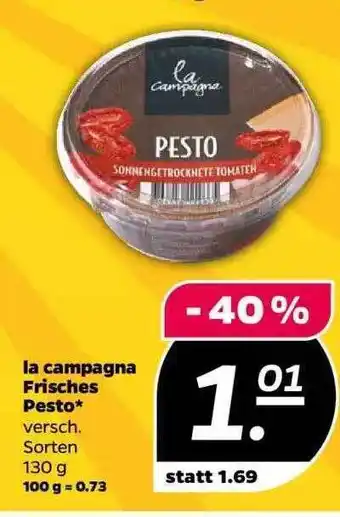 NETTO La Campagna Frisches Pesto Angebot