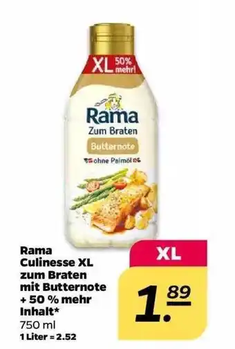 NETTO Rama Culinesse XL Zum Braten Mit Butternote Angebot