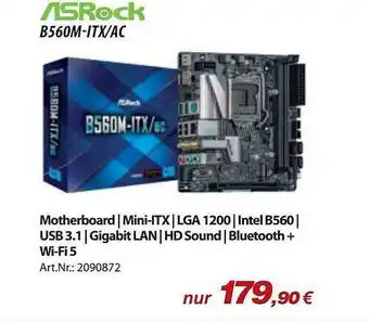 ACom PC Asrock B560m-itx-ac Angebot