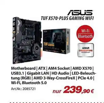 ACom PC Asus Tuf X570-plus Gaming Wifi Angebot