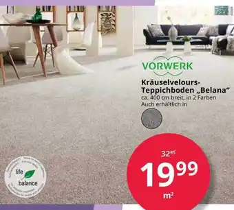 Hammer Vorwerk Kräuselvelours-teppichboden „belana“ Angebot