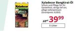 Hammer Xyladecor Bangkirai-öl Angebot