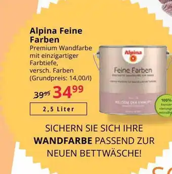 Hammer Alpina Feine Farben Angebot