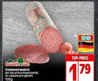 Elli Markt Bauern Gut Sommerwurst Angebot