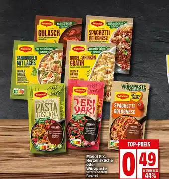 Elli Markt Maggi Fix, Herzensküche Oder Würzpaste Angebot