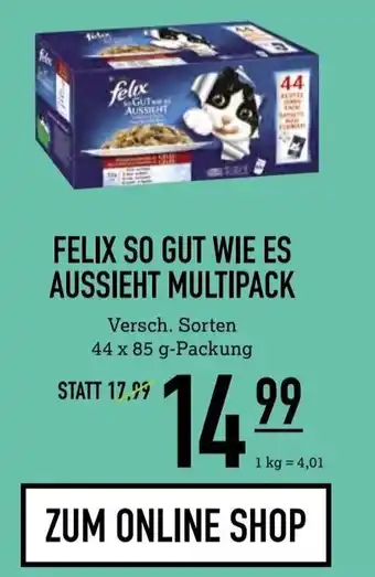 Kölle Zoo Felix so gut wie es aussieht Multipack 44x85g Packung Angebot