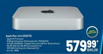 METRO Apple Mac mini 2020 M1 Angebot