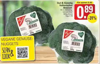 WEZ Gut & Gunstig Italienischer Broccoli 500 g Angebot