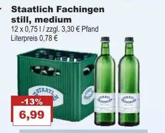 Bilgro Staatlich Fachingen Still, Medium Angebot