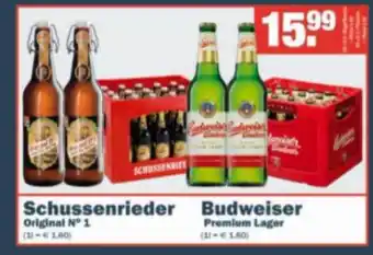 Benz Getränke Schussenrieder Oder Budweiser Angebot