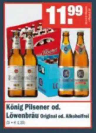 Benz Getränke König Pilsener Oder Löwenbräu Angebot