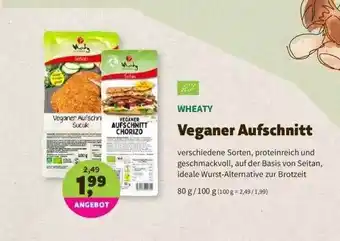 Denns BioMarkt Wheaty Veganer Aufschnitt Angebot