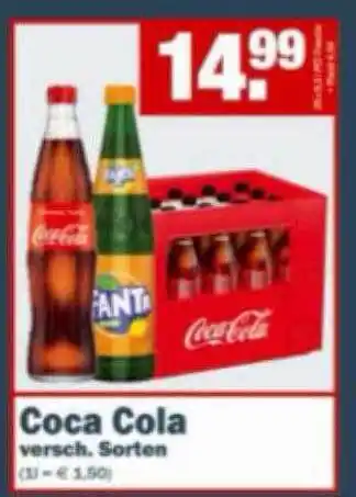 Fränky Getränke Coca Cola Angebot