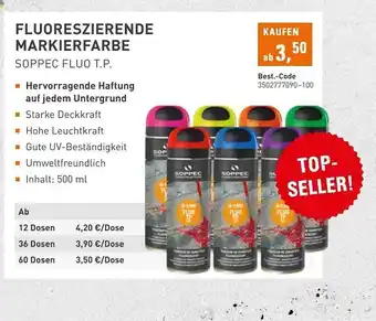 HKL Baumaschinen Center Fluoreszierende Markierfarbe Soppec Fluo T.p Angebot