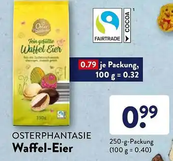 Aldi Süd Osterphantasie Waffel-eier Angebot