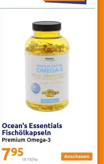 Action Ocean's Essentials Fischölkapseln Angebot