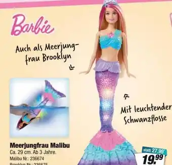 Rofu Kinderland Meerjungfrau Malibu Barbie Angebot