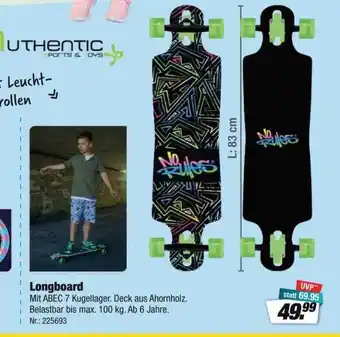 Rofu Kinderland Longboard Angebot