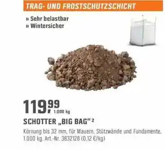 OBI Schotter „big Bag“ Angebot