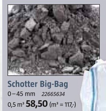 Bauhaus Schotter Big Bag Angebot