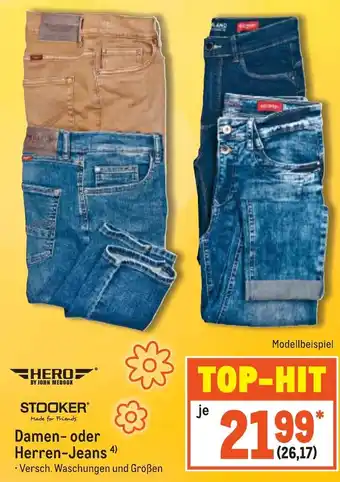 METRO Stooker Damen oder Herren Jeans Angebot