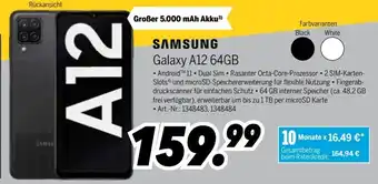 MEDIMAX Samsung Galaxy A12 64GB Angebot