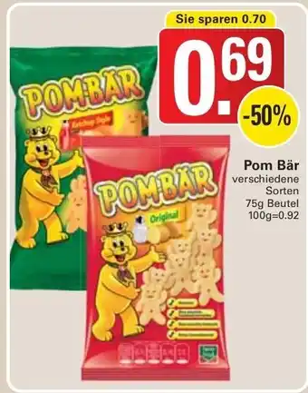 WEZ Pom Bar 75g Angebot