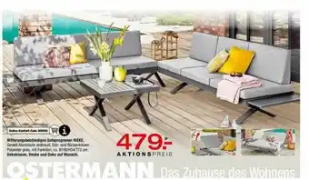 Ostermann Witterungsbeständiges Sofaprogramm Rieke Angebot