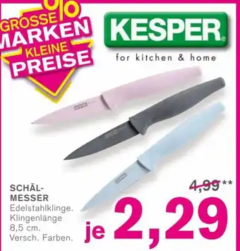 KODi KESPER Schalmesser Angebot