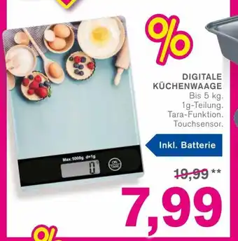 KODi Digitale Kuchenwaage Bis 5 kg Angebot