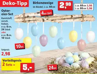 Thomas Philipps Ostereier Set oder Birkenzweige Angebot