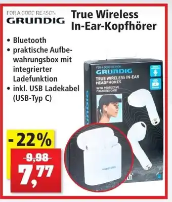 Thomas Philipps Grundig True Wireless In Ear Kopfhörer Angebot