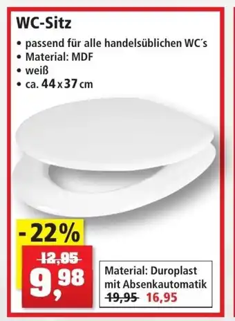 Thomas Philipps WC Sitz Angebot